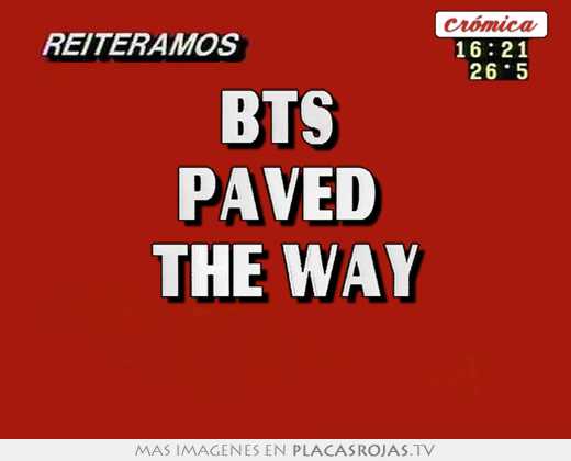 bts paved the way